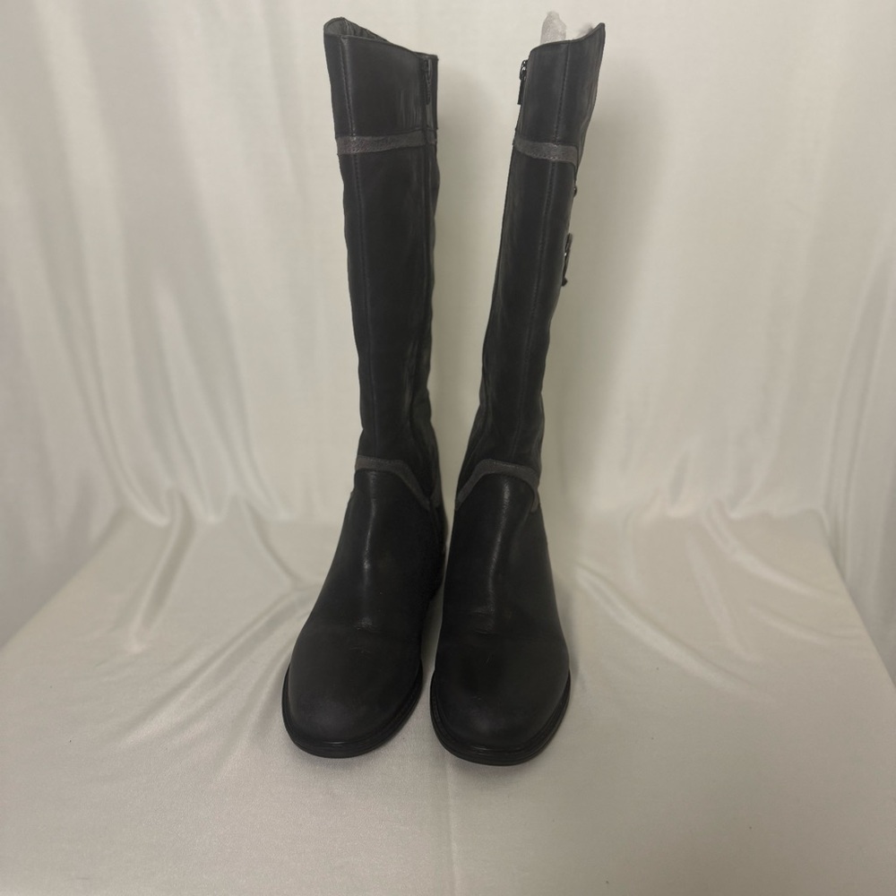 David Tate Knee High Riding Boots - Picture 3 of 10